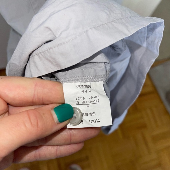 CRAZY DOLL midi cotton shirt style dress - Picture 7 of 8